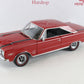 1967 Plymouth GTX Hardtop Red & Black Danbury Mint 1:24 Diecast Car
