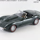 1968 Chevy Corvette Convertible British Green Danbury Mint 1:24 Diecast 