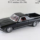 1968 Chevy El Camino SS-396 Pickup Black Danbury Mint 1:24 Diecast 