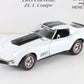 1969 Chevy Corvette ZL-1 Coupe Can-Am White Danbury Mint 1:24 Diecast 