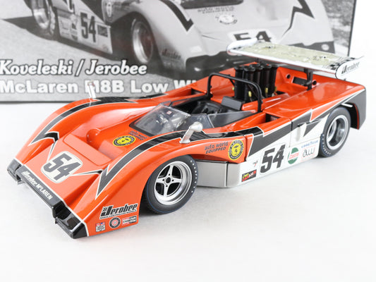 1969 Mclaren M8B Low Wing #54 Koveleski Jerobee Orange GMP 1:18 Model Car 12029