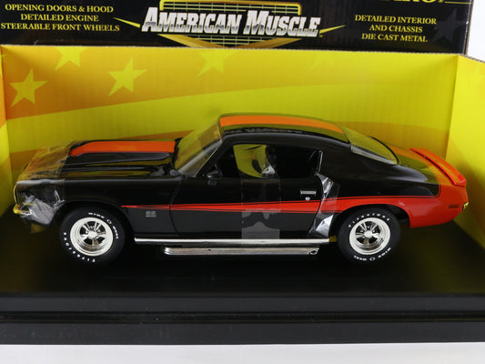 1970 Camaro Baldwin Motion Black American Muscle 10 ERTL 1:18 1 Of 2500 36524