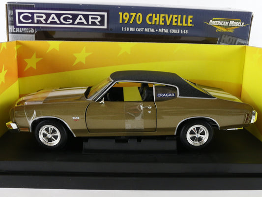 1970 Chevy Chevelle Cragar Gold American Muscle ERTL 1:18 Model 36684