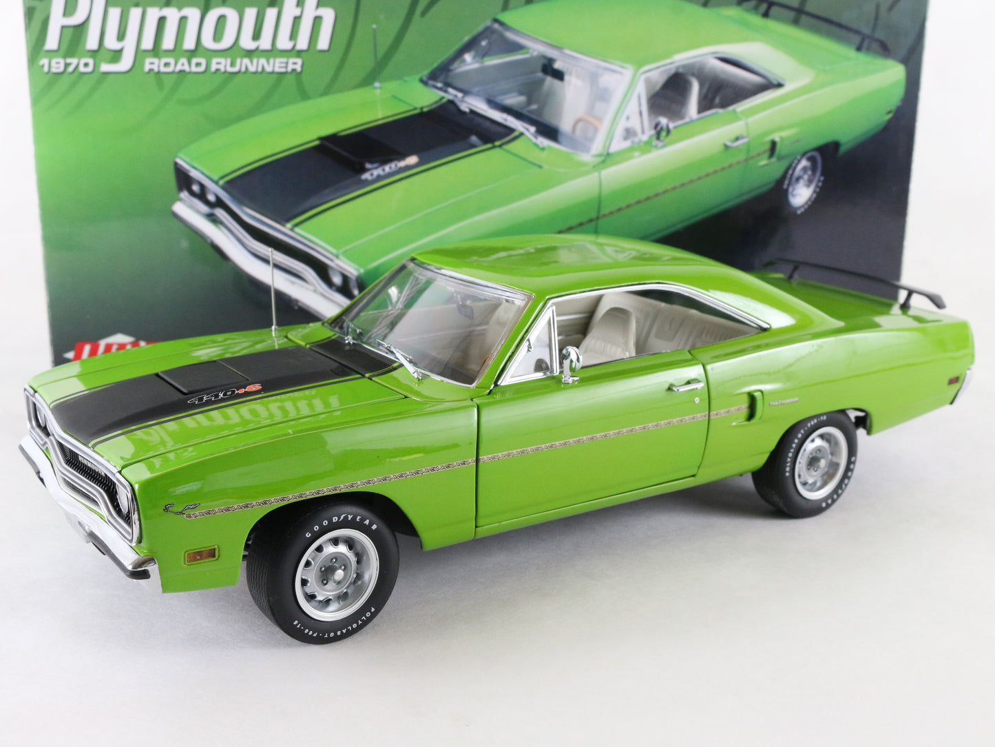 1970 Plymouth Road Runner Green & Black GMP 1:18 Diecast 1 Of 1092 G1803123