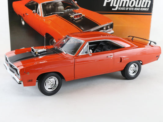 1970 Plymouth Road Runner Heads UP Orange Black GMP 1:18 1 Of 996 G1803125