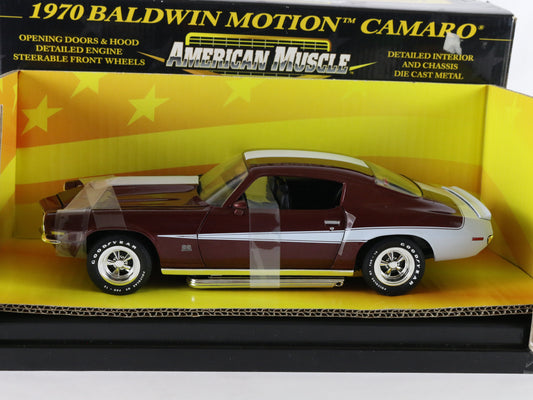 1971 Chevy Camaro Baldwin Motion Red White American Muscle ERTL 1:18 Model 32516
