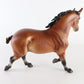 Breyer Brunhilde Wixom Web Special Dapple Bay Traditional Draft Horse