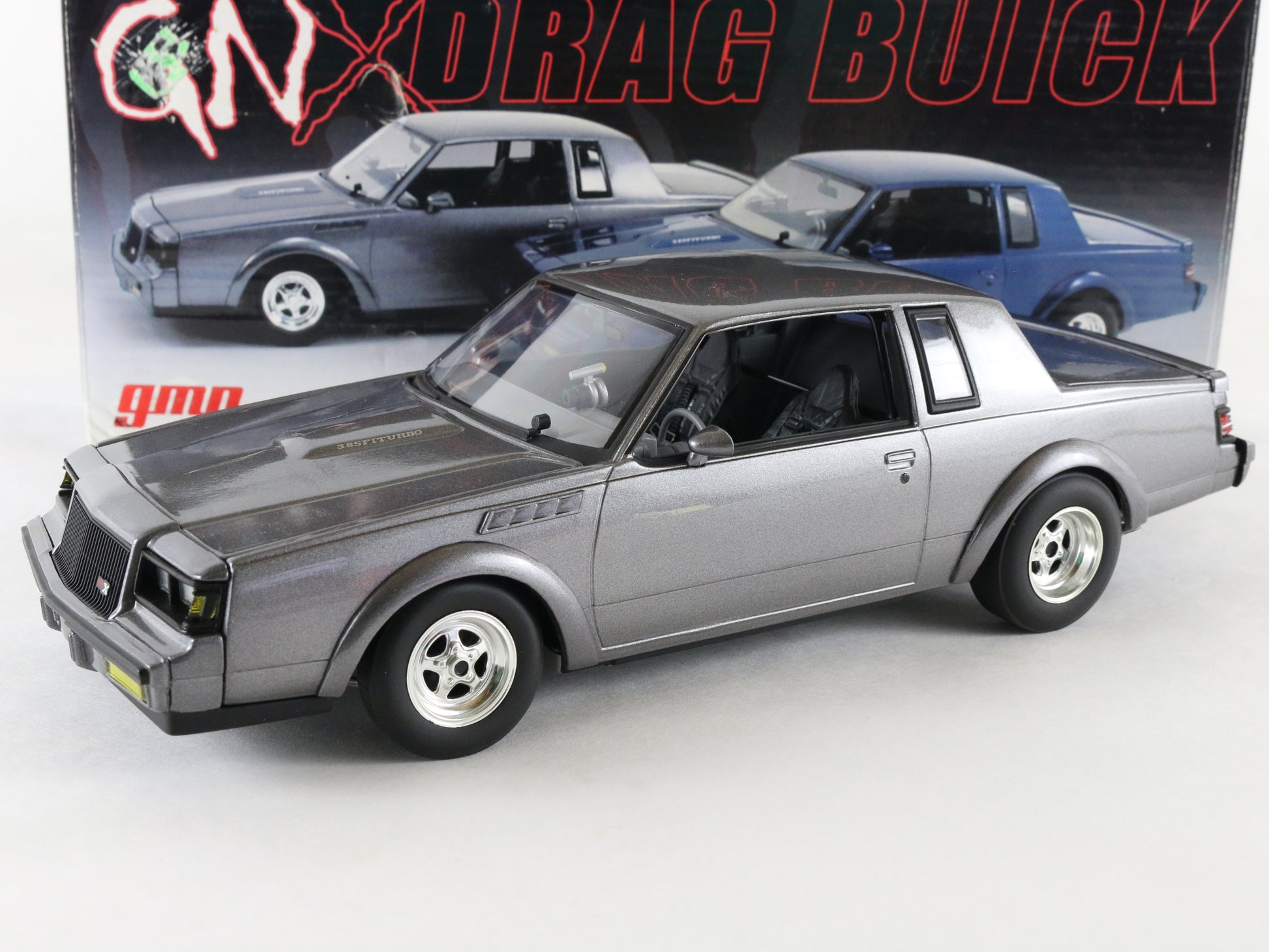 1987 Buick GNX Drag Gray Street Fighter GMP 1:18 Diecast Model 1 Of 650 G1800221