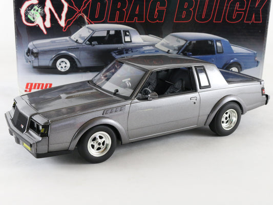 1987 Buick GNX Drag Gray Street Fighter GMP 1:18 Diecast Model 1 Of 650 G1800221