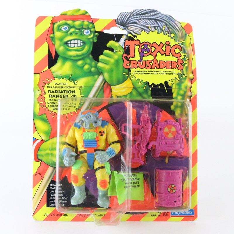 Toxic Crusaders Radiation Ranger Vintage 1991 Playmates Unopened 2009