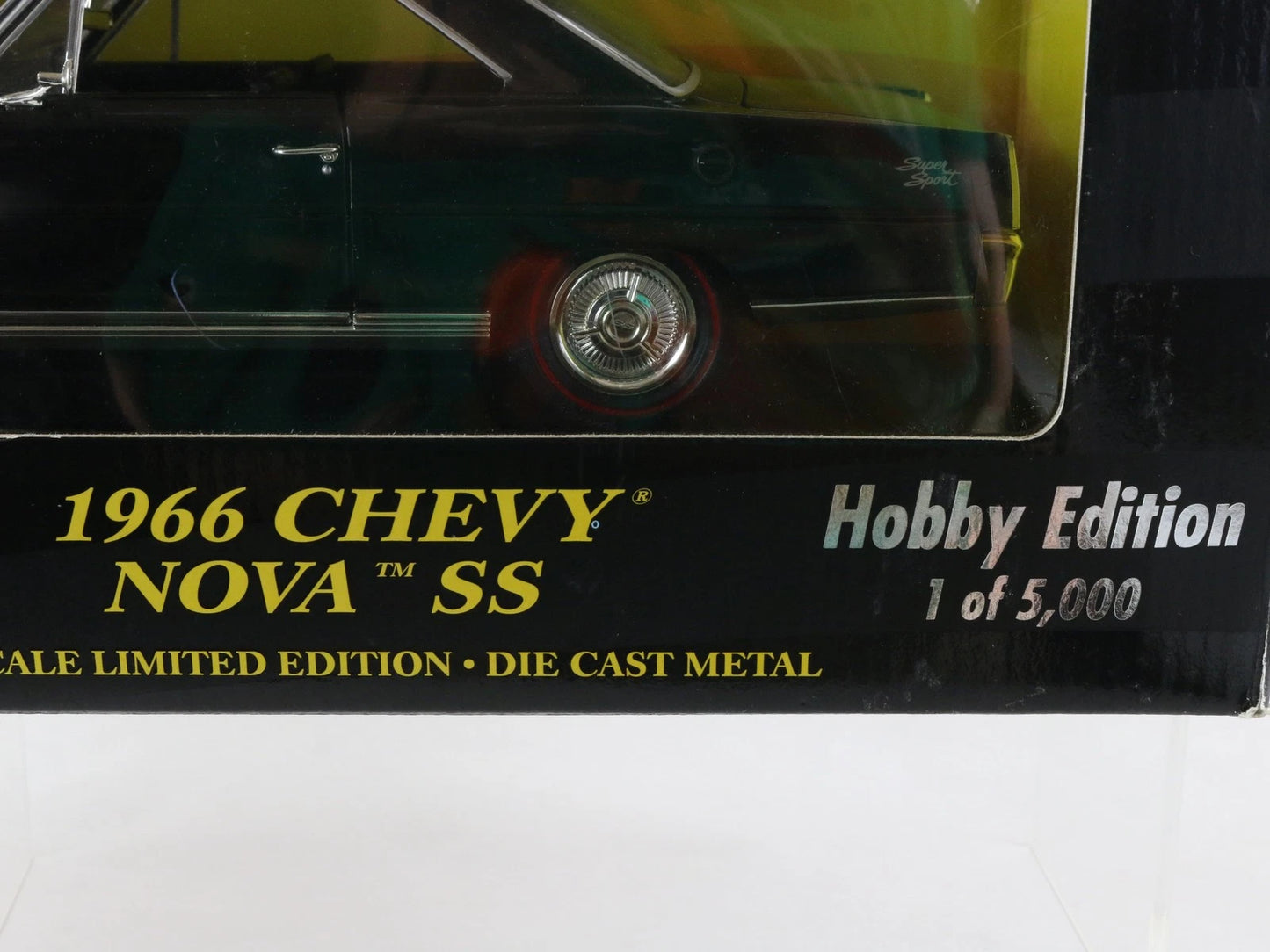 1966 Chevy Nova SS Black 10 Years American Muscle ERTL 1:18 1 Of 5000 36678