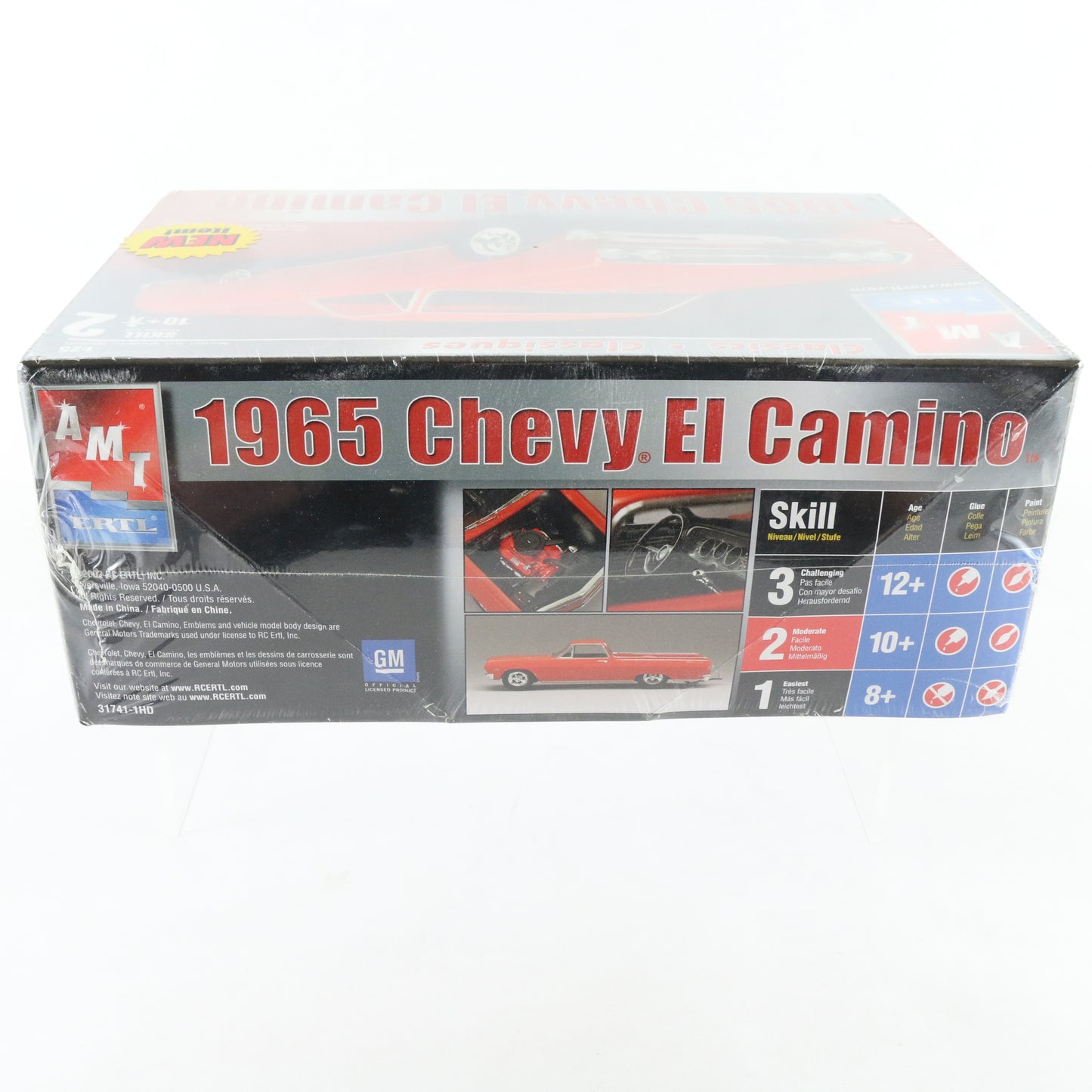 1965 Chevy Chevrolet El Camino AMT ERTL 1:25 Plastic Model Kit 31741