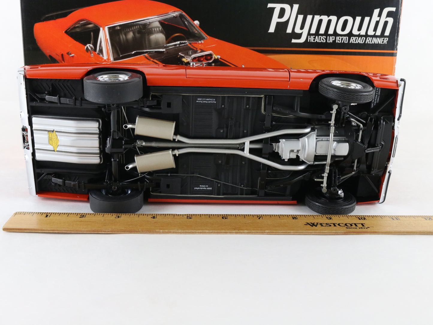 1970 Plymouth Road Runner Heads UP Orange Black GMP 1:18 1 Of 996 G1803125