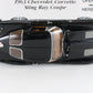 1963 Chevy Corvette Sting Ray Coupe Black Danbury Mint 1:24 Diecast Model Car