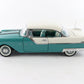 1955 Pontiac Star Chief Blue & White Franklin Mint 1:24 Model Car