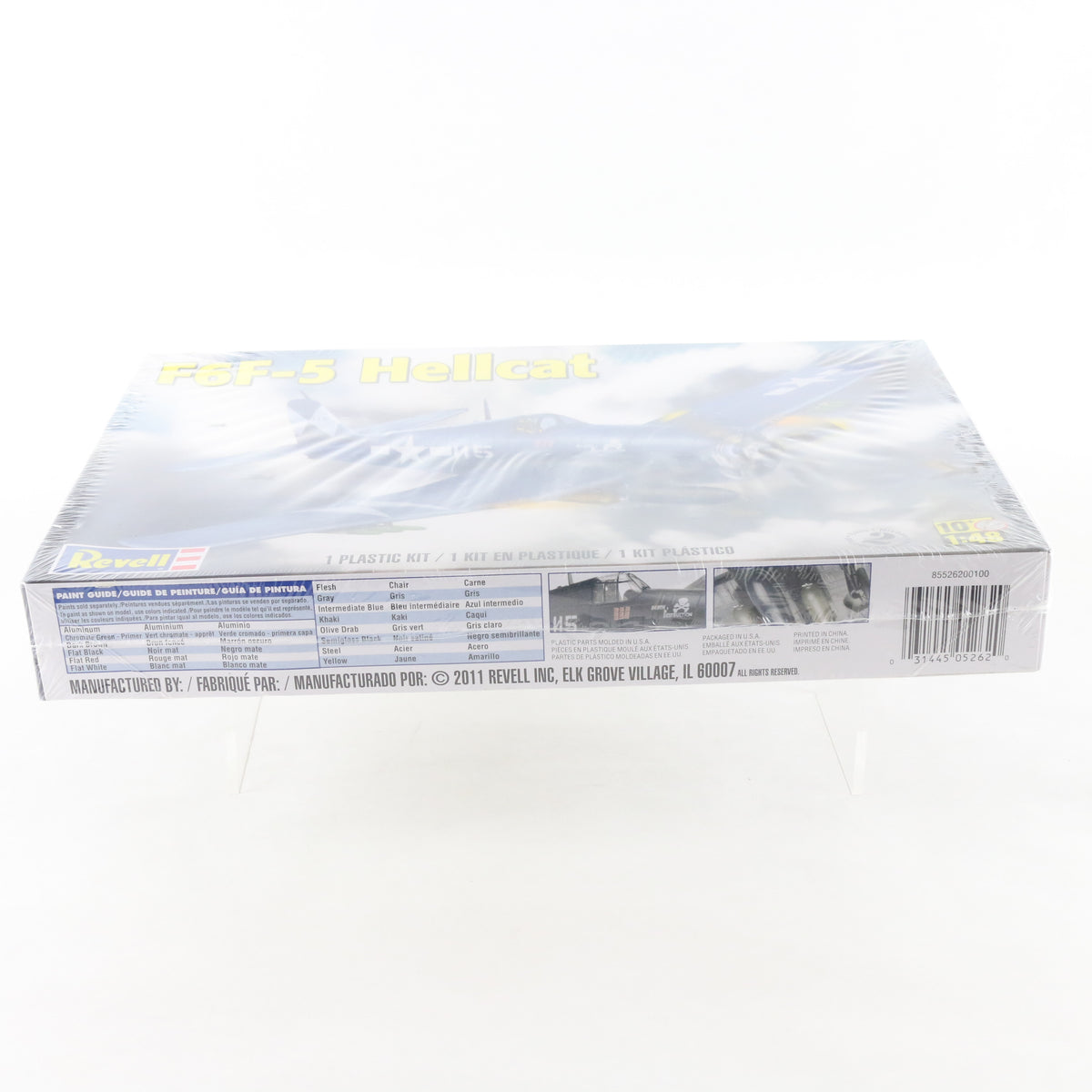F6F-5 Hellcat WW2 Fighter Plane Revell 1:48 Model Aircraft Kit 85-5262