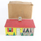 Vintage Model Train Building Tin Metal House Skyline Accessory O M14 WITH BOX nostalgic tin house layout piece