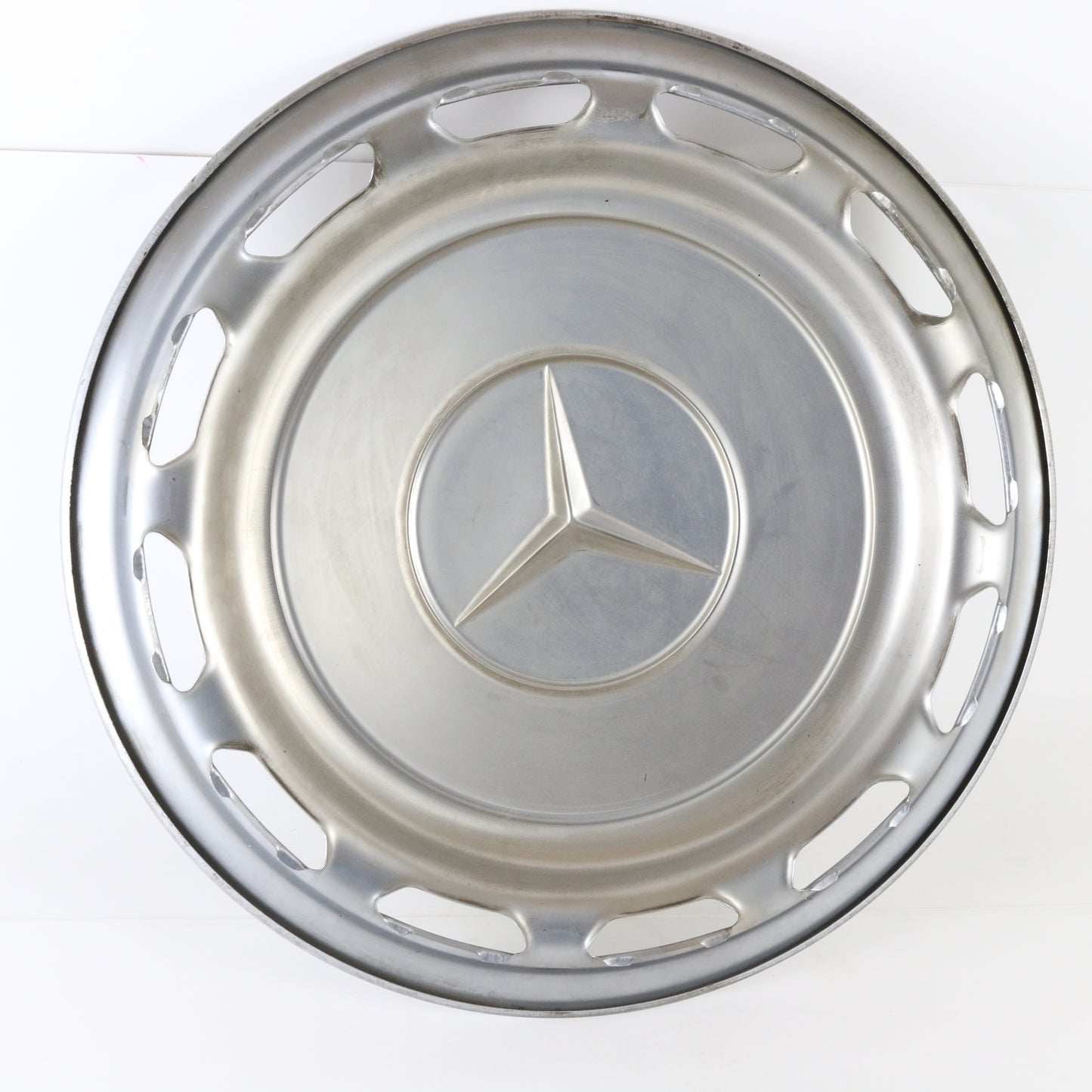 Lot Of 2 Mercedes Benz Yellow Metal Wheel Hubcap 15.5"