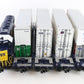 Lionel O 6-31760 CSX 3329 SD40-2 Diesel Loco Husky Stack Container Train Set