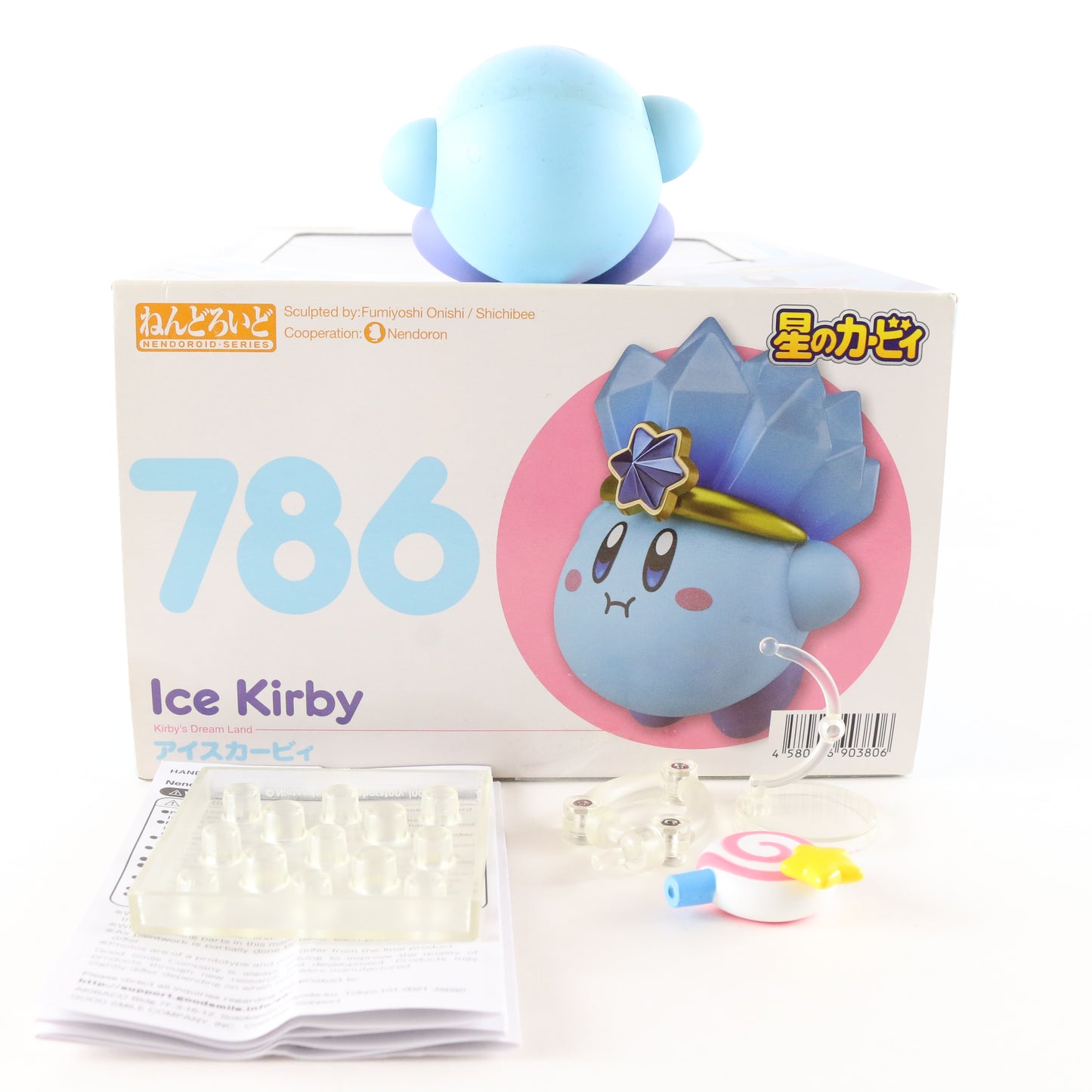 Nendoroid 786 Ice Kirby Dream Land Nintendo Hal Good Smile Figure Complete