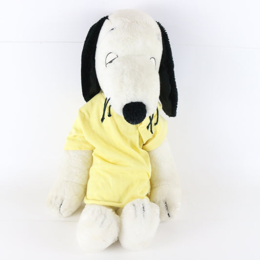 Vintage Peanuts Snoopys Brother Spike 1975 Large Plush Toy Dog 21" W/ Shirt