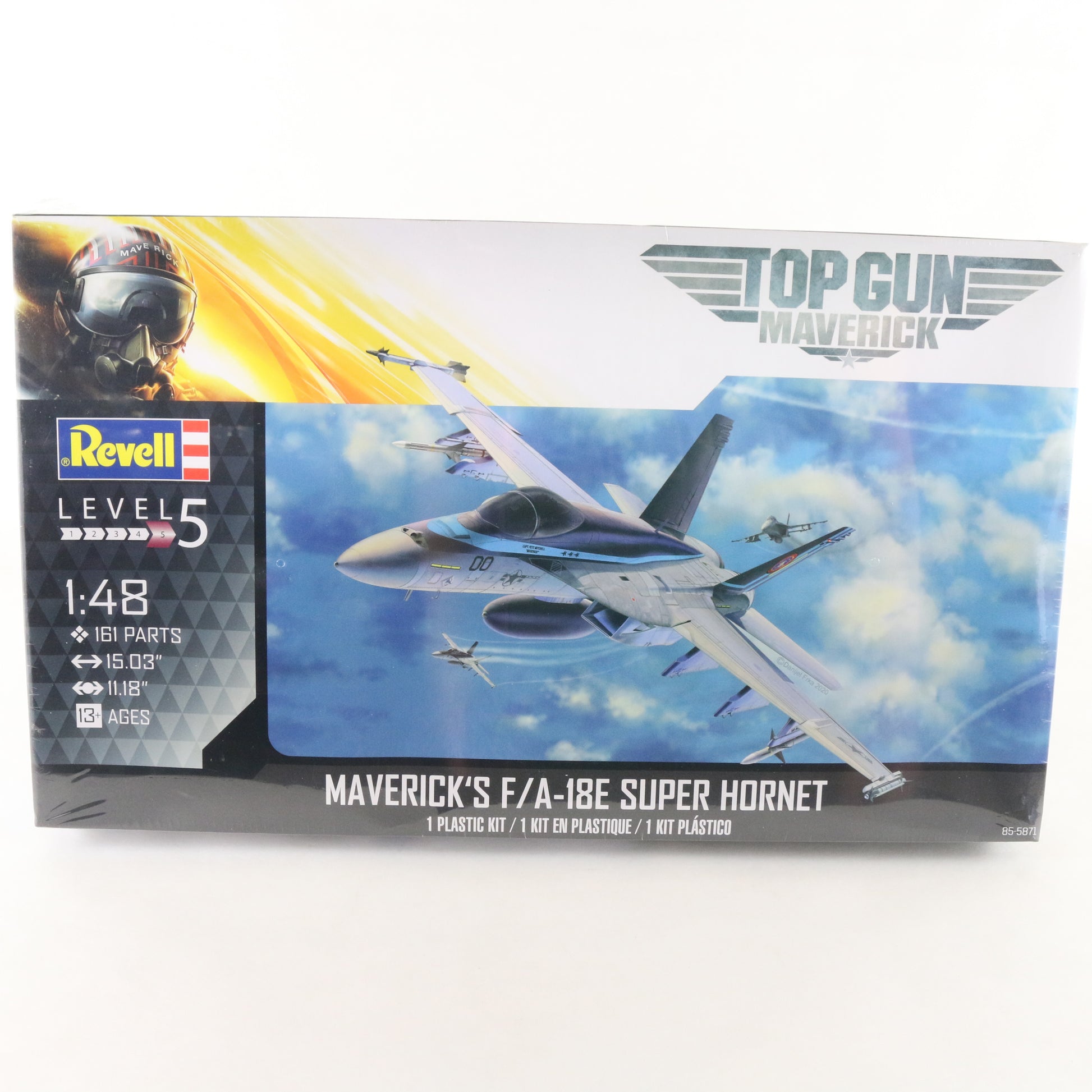 F/A-18E Super Hornet Fighter Plane Top Gun Maverick Revell 1:48 Kit 85-5871