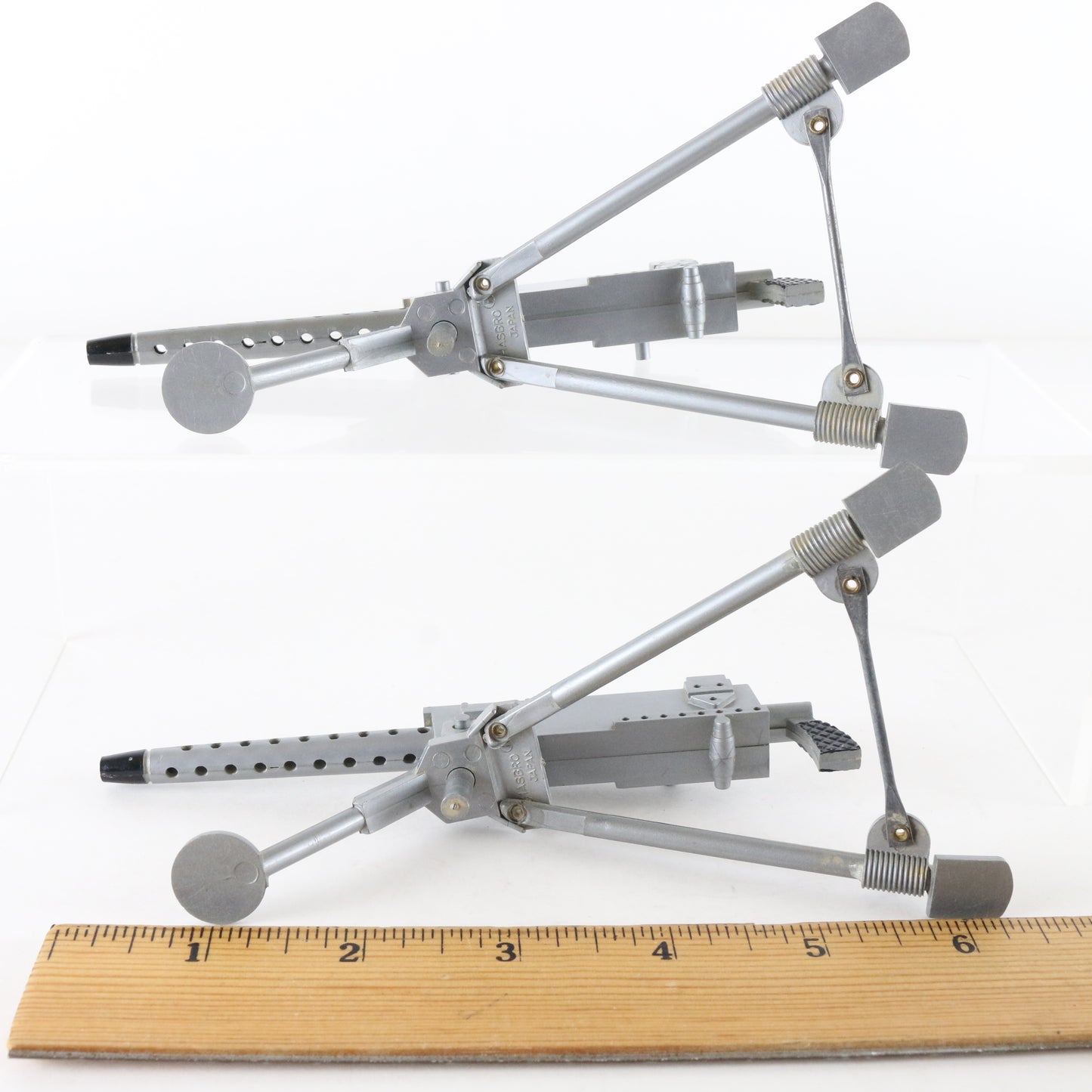 Lot Of 2 1964 Hasbro Gi Joe Action Figure .30 Cal Machine Gun + Tripod