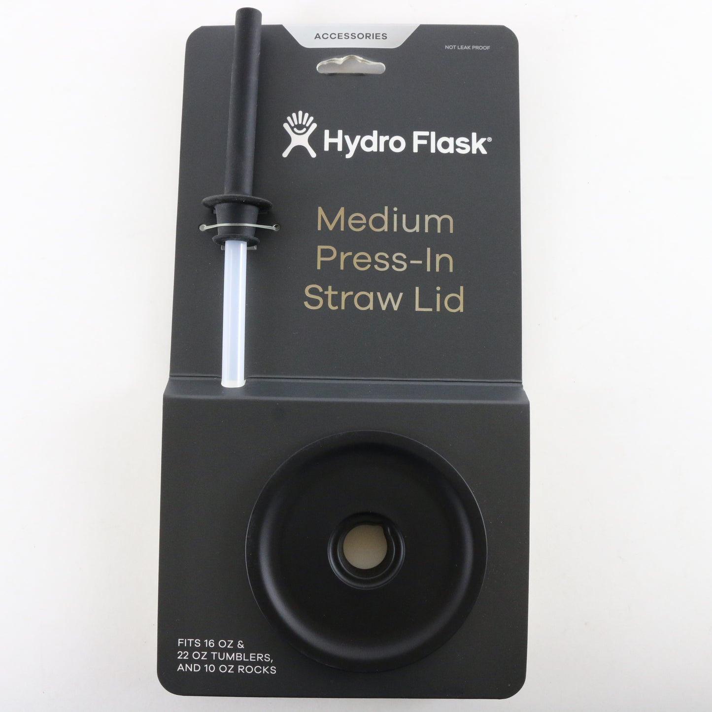 Hydro Flask Medium Press-in Straw Lid Water Bottle Tumbler Accessory
