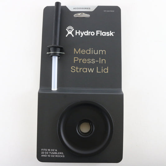 Hydro Flask Medium Press-in Straw Lid Water Bottle Tumbler Accessory