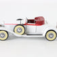 1929 Cord L29 Cabriolet White & Red Franklin Mint 1:43 B11pr74 Model Car