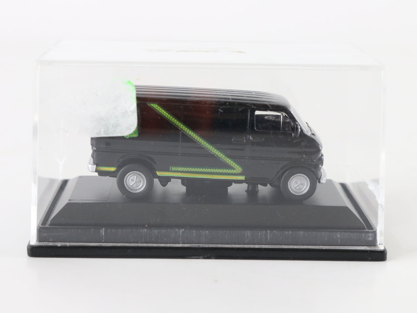 1974 Ford E-100 Black & Green Van Street Whipz Fun Toys 1:87 HO SCALE