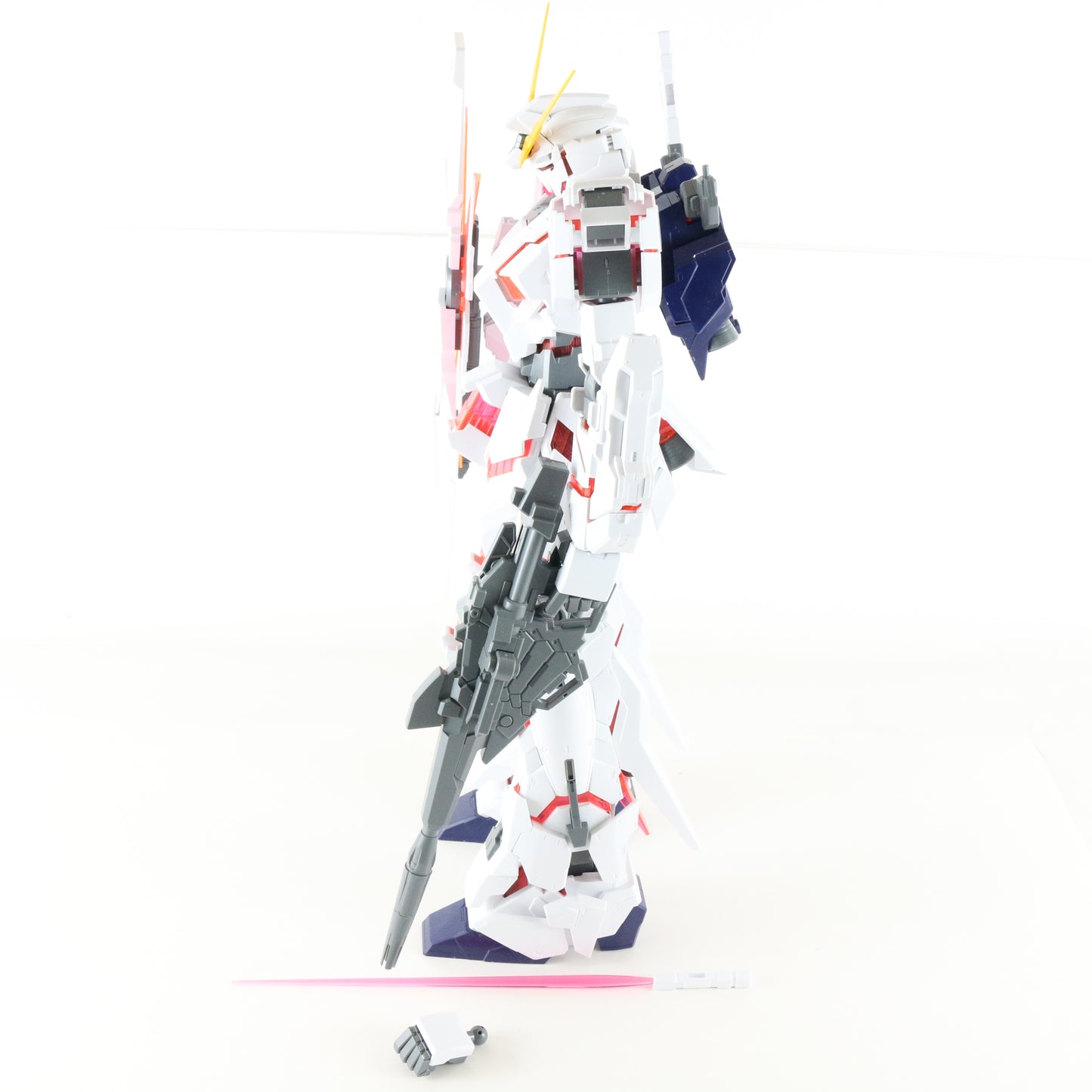 Gundam Mega Unicorn Destroy Mode Psycho Frame Bandai 1:48 Mobile Suit BUILT