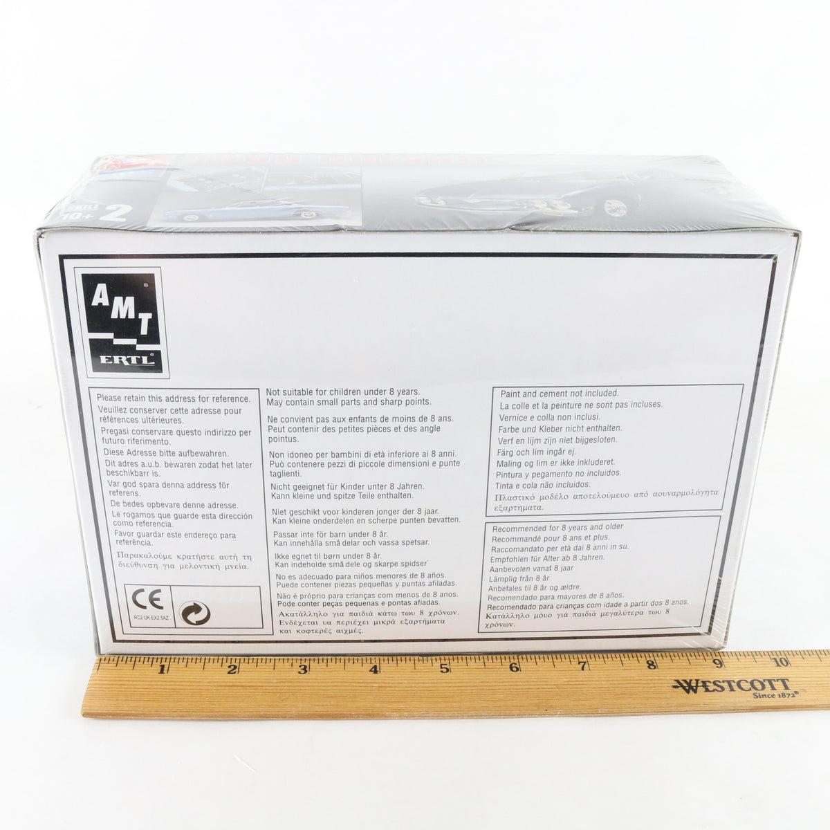 1969 Corvair AMT ERTL 1:25 Plastic Model Kit 38159