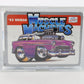 1955 '55 Nomad Blue Model Car Muscle Machines Funline 1:64 W/ Custom Case POSE