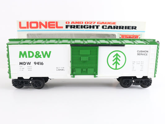 Lionel O 6-9416 Minnesota Dakota & Western MDW 9416 Boxcar in Box authentic railroad collectible freight car