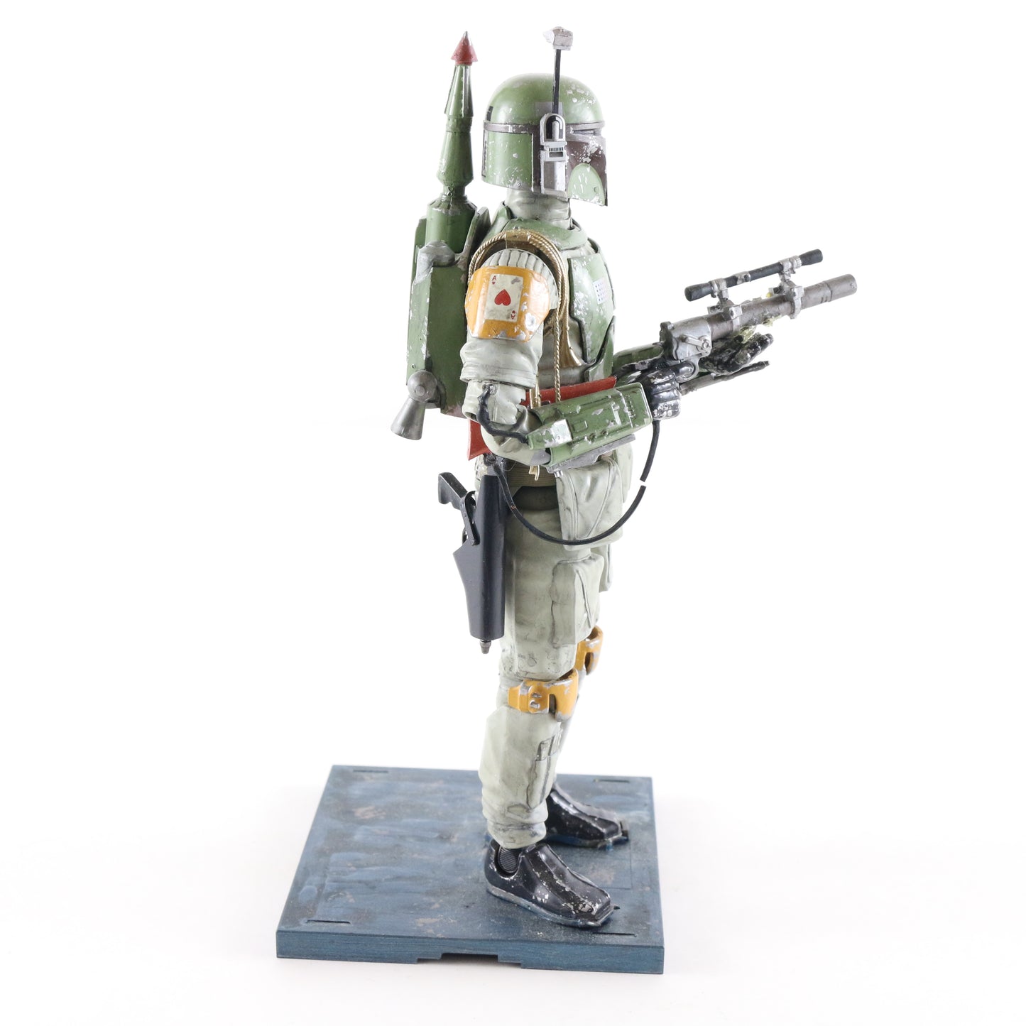 Boba Fett Star Wars 1/12 Posable Figure Pro Built Painted Kit W/ Stand