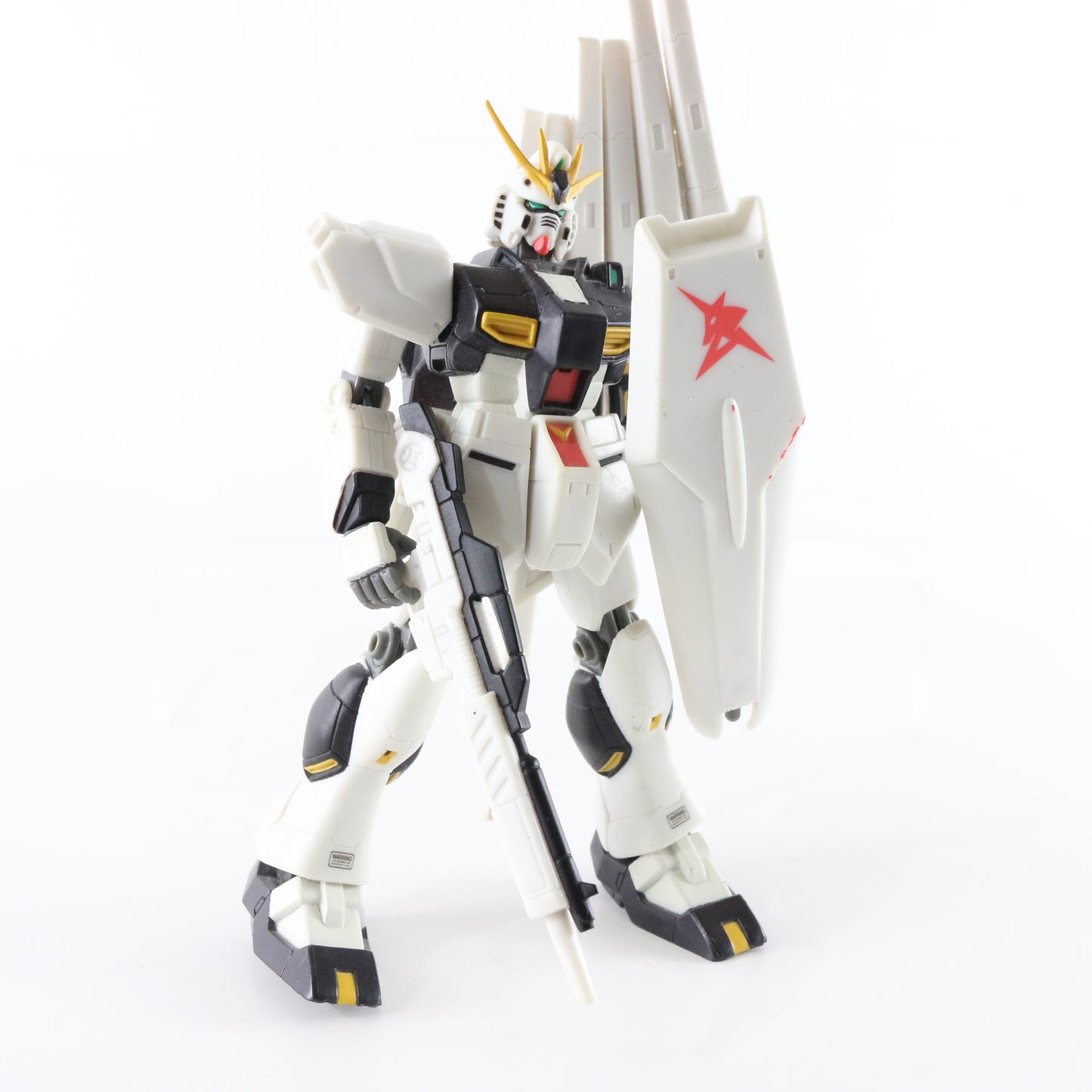 Gundam Mobile Suit Rx-93 Nu Bandai Action Figure W/ Accessories