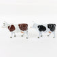 Lot Of 2 Friesian & Guernsey Cows Britains 54mm Metal Figures