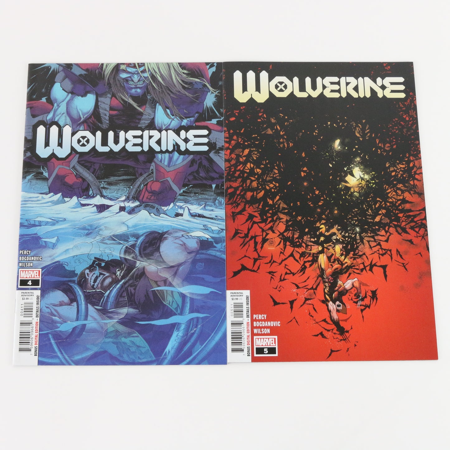 Lot Of 5 Wolverine #1-5 Marvel Percy Kubert NM Unread Comics