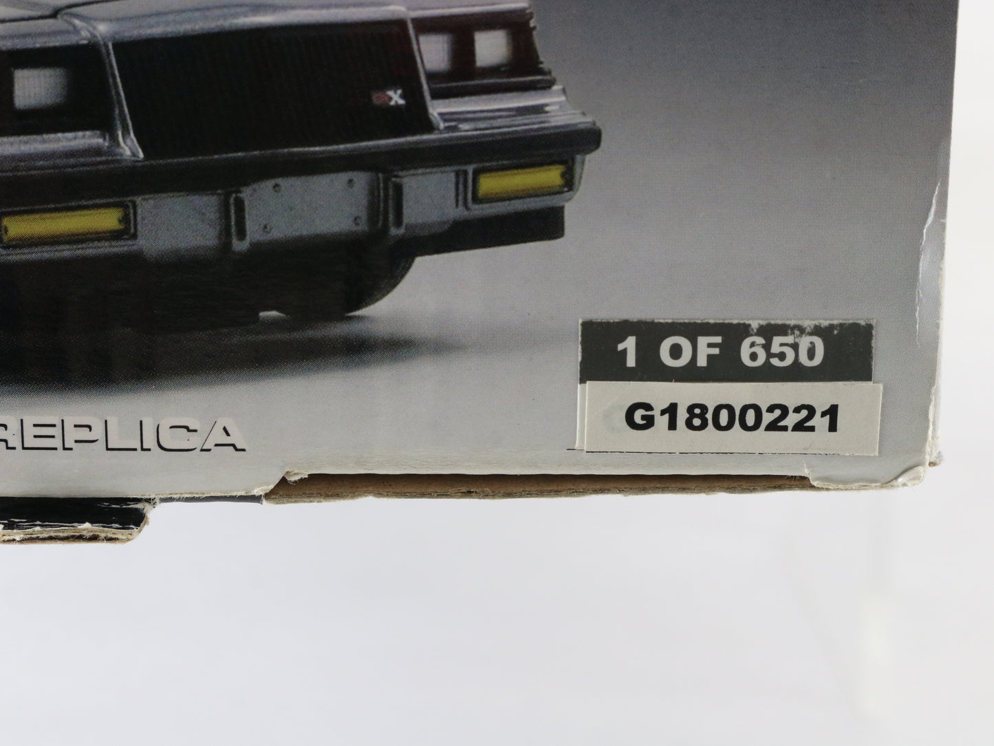 1987 Buick GNX Drag Gray Street Fighter GMP 1:18 Diecast Model 1 Of 650 G1800221
