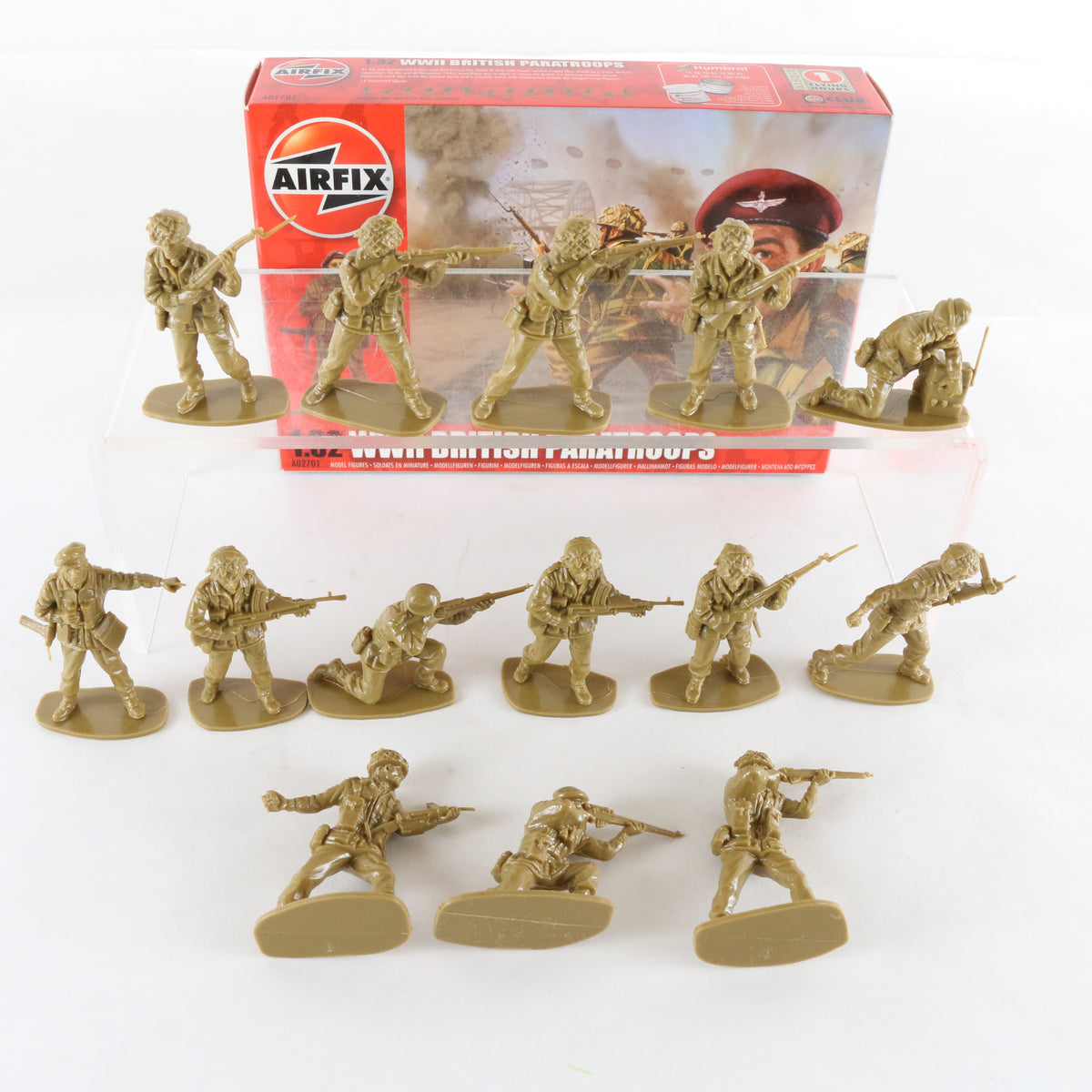 British Paratroops WWII WW2 Airfix 1:32 A02701 Plastic Soldier Figures