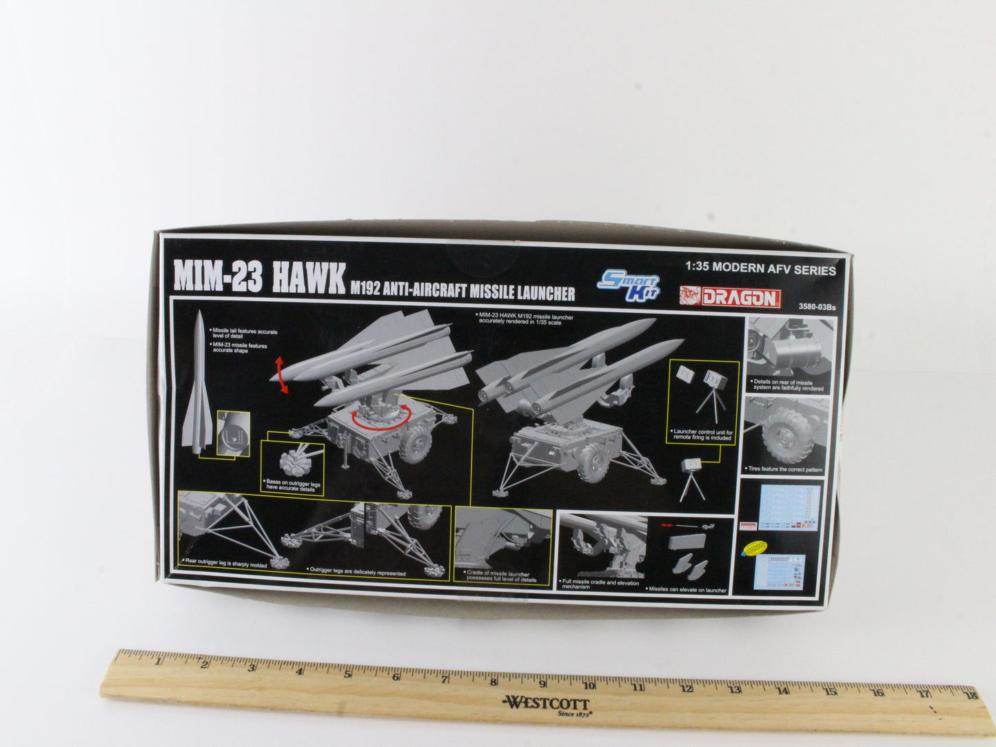 MIM-23 Hawk M192 Anti-aircraft Missile Launcher Modern AFV 1:35 Dragon Kit 3580