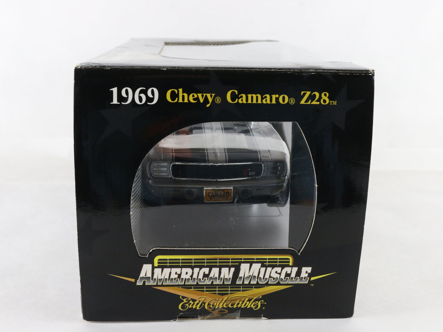 1969 Chevy Camaro Z28 Silver Elite Edition American Muscle ERTL 1:18 LE of 5000