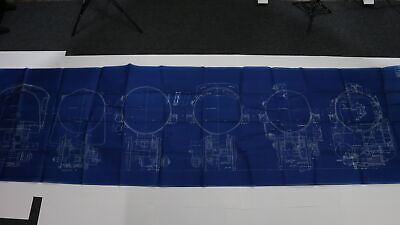 Chesapeake & Ohio C&O T1 locomotive blueprint 1930