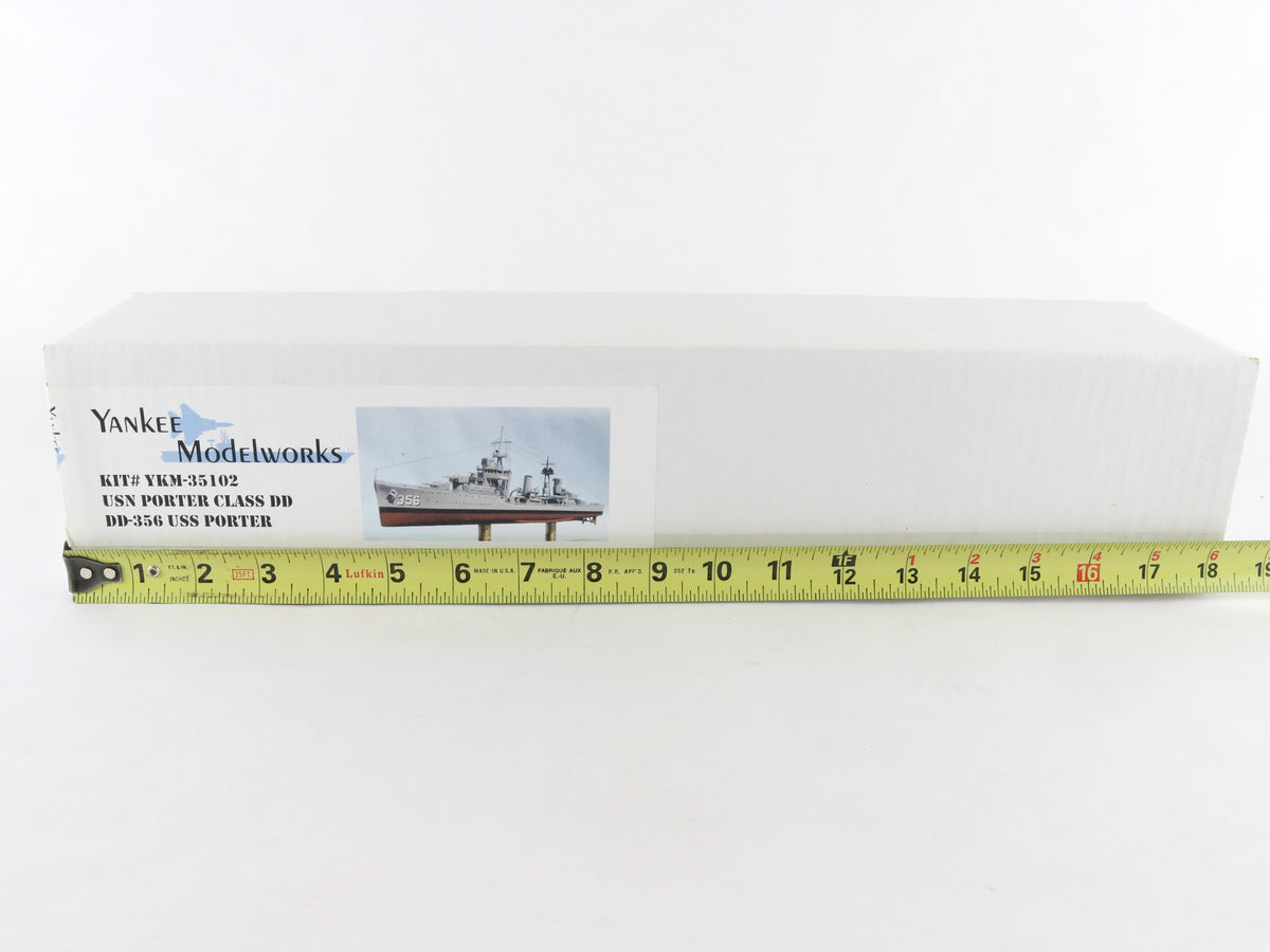 USS Porter DD-356 USN Porter Class DD Yankee Model 1:350 YKM-35102 Resin Kit