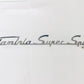 Lancia Flaminia Super Sport 9" Metal Emblem Badge Script Part