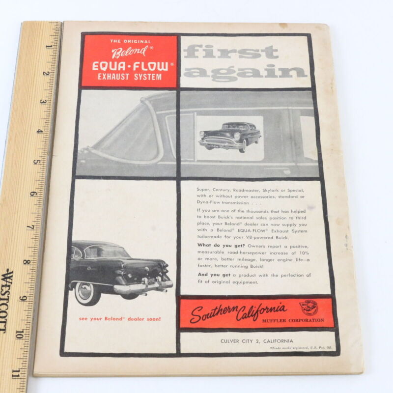 Motor Trend Detroits Hottest Topic Turbines August 1954