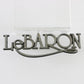  1980s Chrysler Lebaron Metal Emblem Badge 4.25"
