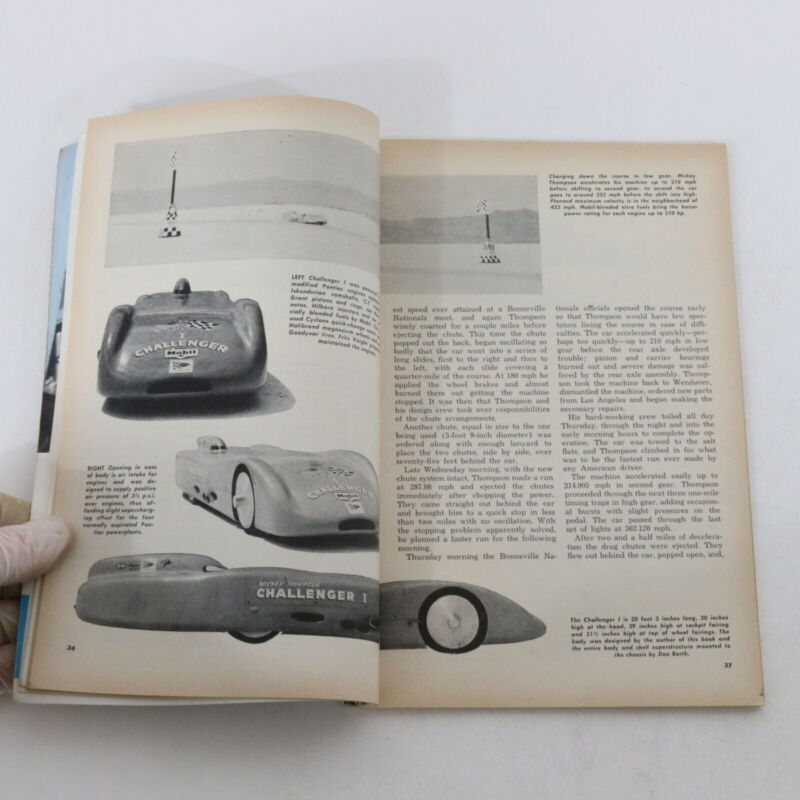 1959 Hot Rod Racing Popular Mechanics George Hill Vintage Car Book 75c