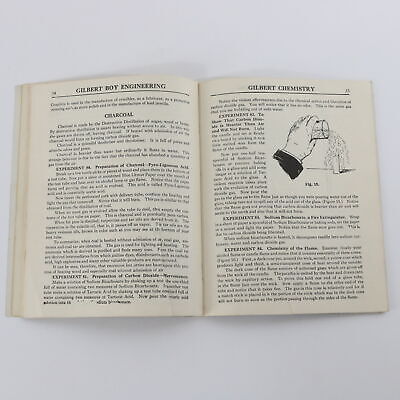 Gilbert Chemistry Ac Gilbert Childrens Instruction Book 1922